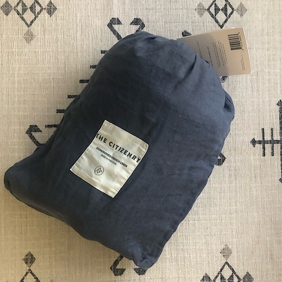 CITIZENARY STONEWASHED LINEN DUVET COVER - Picture 7 of 10